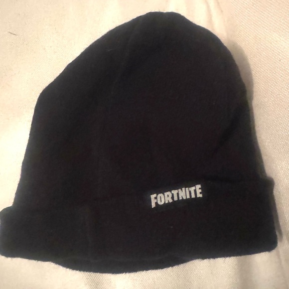 FORTNITE EMBROIDERED LOGO KNIT BEANIE HAT - Picture 4 of 4